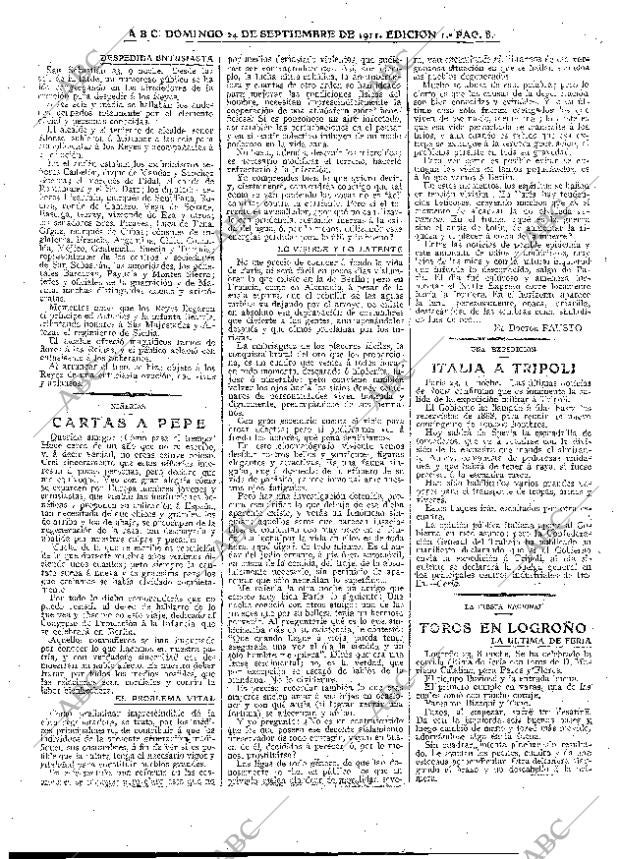 ABC MADRID 24-09-1911 página 8