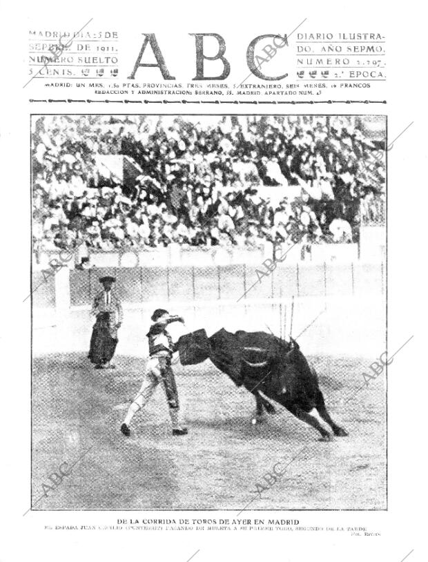 ABC MADRID 25-09-1911 página 1
