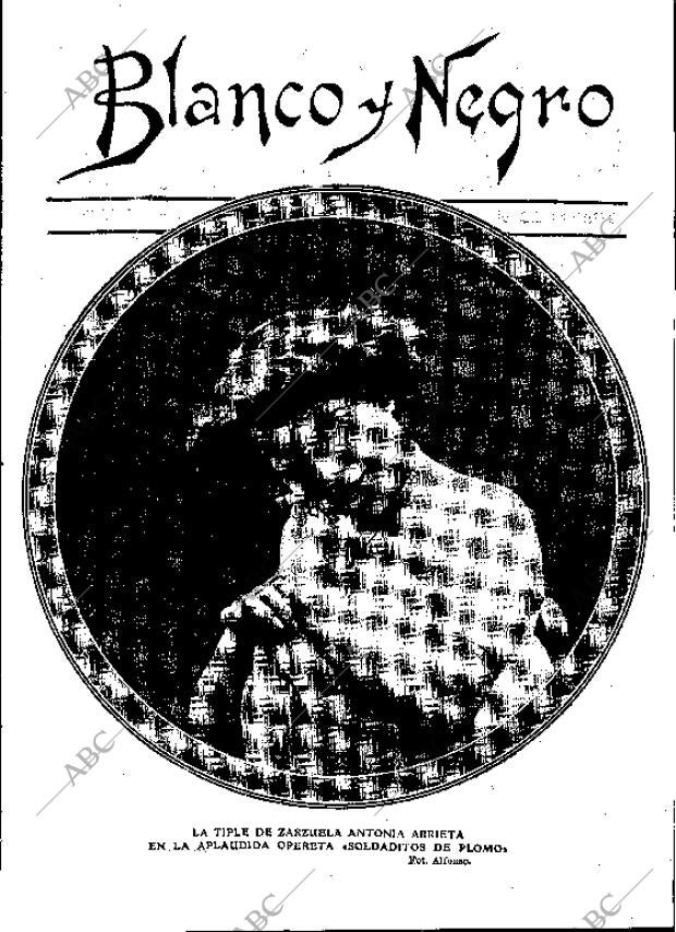 BLANCO Y NEGRO MADRID 01-10-1911 página 1