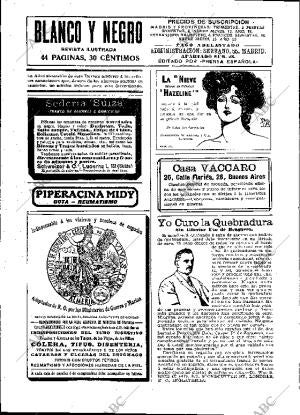 BLANCO Y NEGRO MADRID 01-10-1911 página 2
