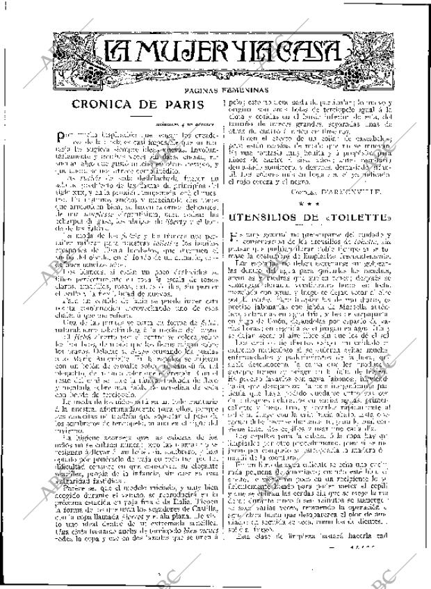 BLANCO Y NEGRO MADRID 08-10-1911 página 14