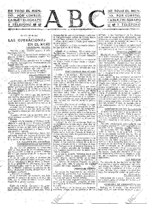 ABC MADRID 17-10-1911 página 5