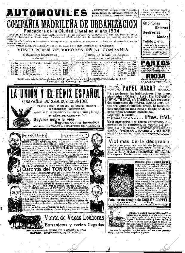 ABC MADRID 20-10-1911 página 19