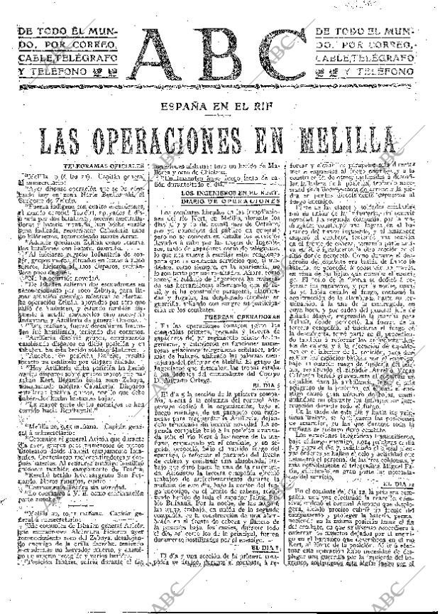 ABC MADRID 21-10-1911 página 5