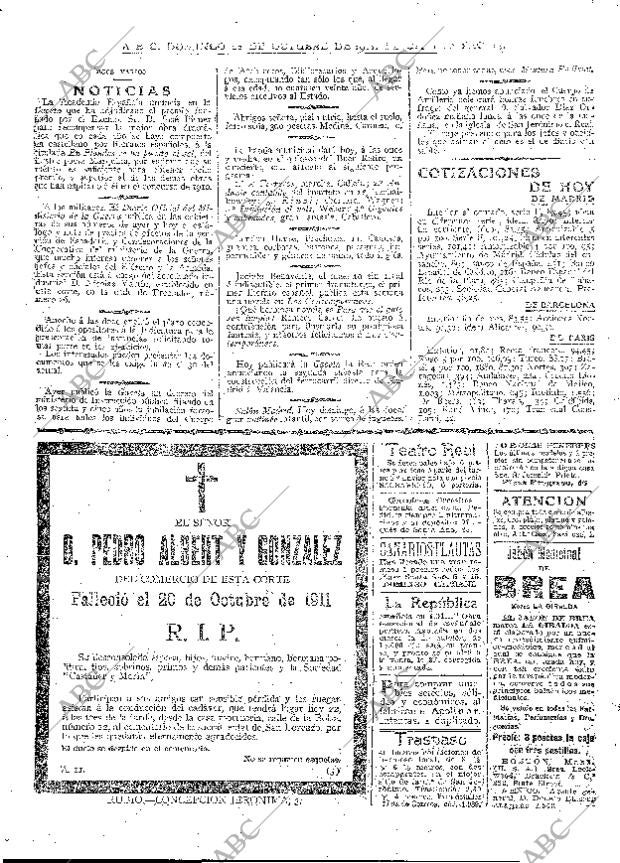 ABC MADRID 22-10-1911 página 14