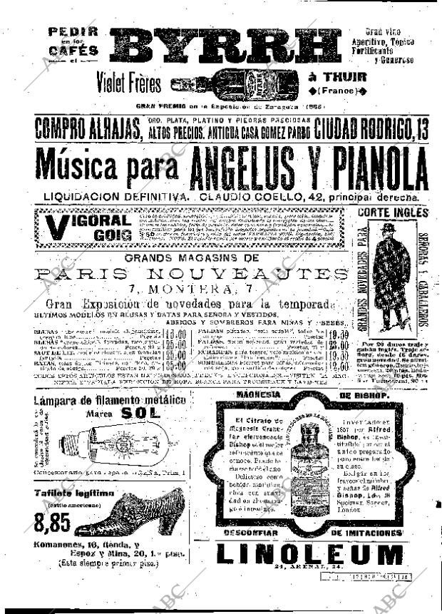 ABC MADRID 22-10-1911 página 20