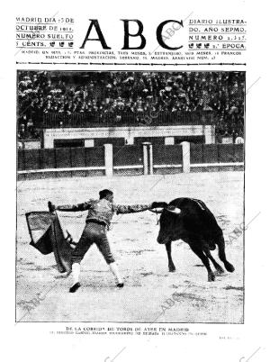 ABC MADRID 23-10-1911 página 1