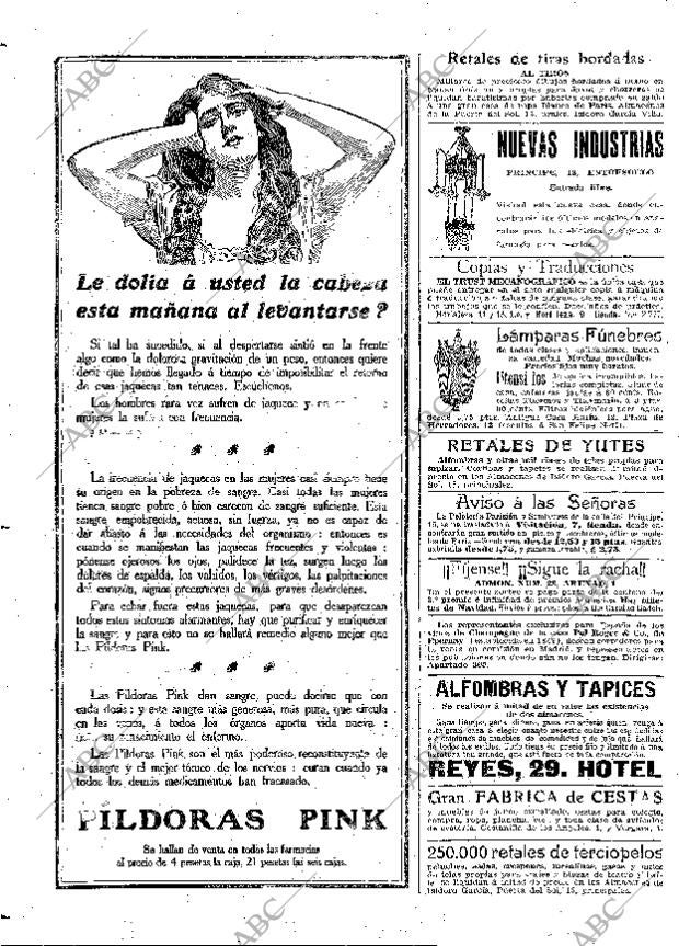 ABC MADRID 23-10-1911 página 4