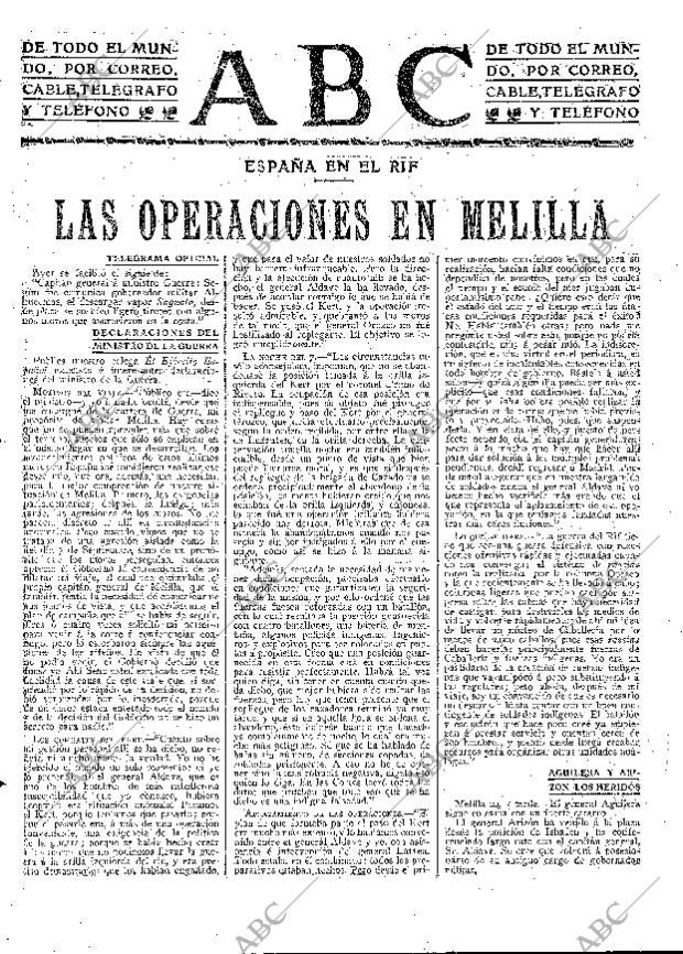 ABC MADRID 25-10-1911 página 5