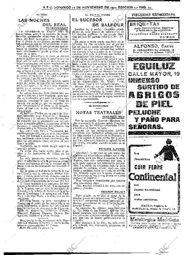 ABC MADRID 12-11-1911 página 12