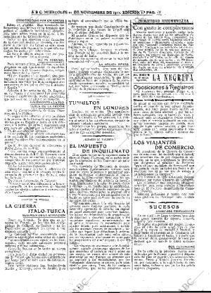 ABC MADRID 22-11-1911 página 13