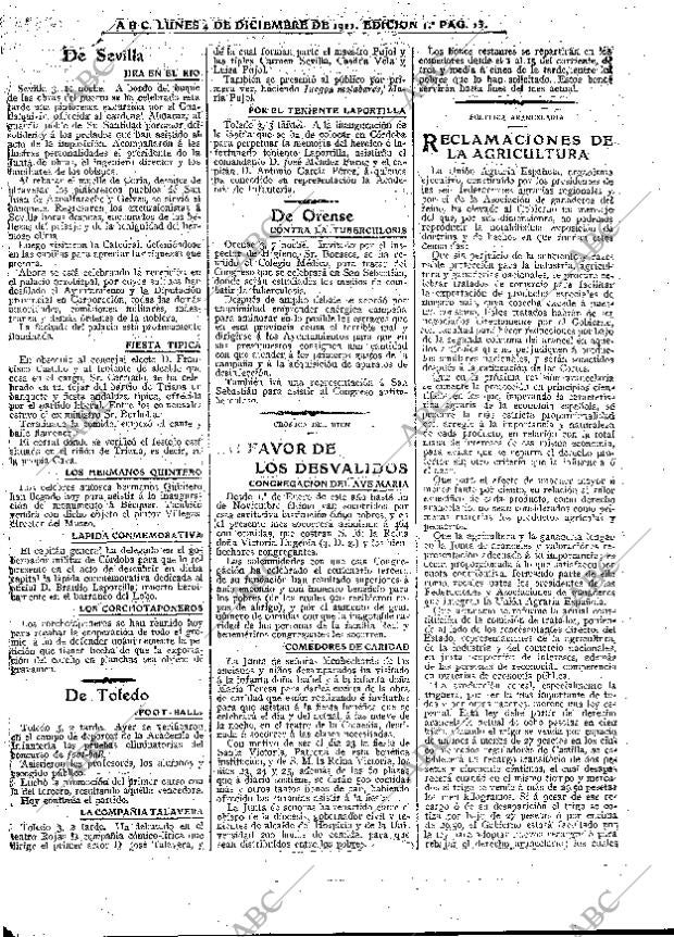ABC MADRID 04-12-1911 página 13