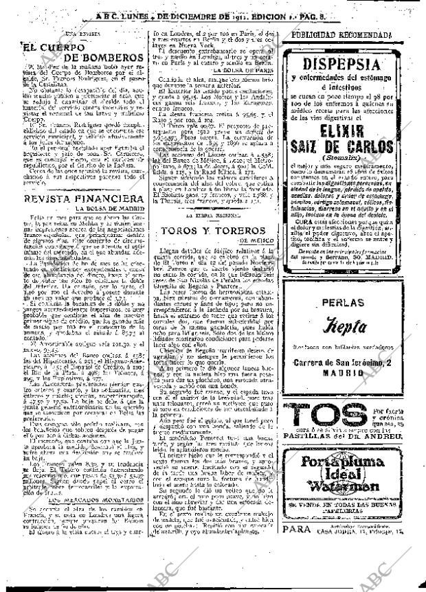 ABC MADRID 04-12-1911 página 8