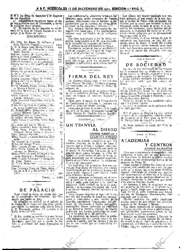 ABC MADRID 13-12-1911 página 8