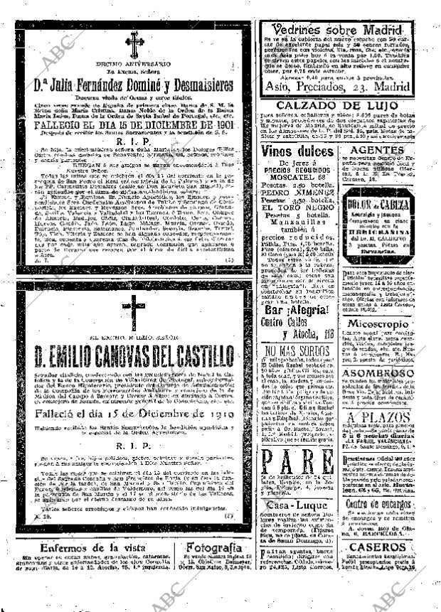 ABC MADRID 14-12-1911 página 15