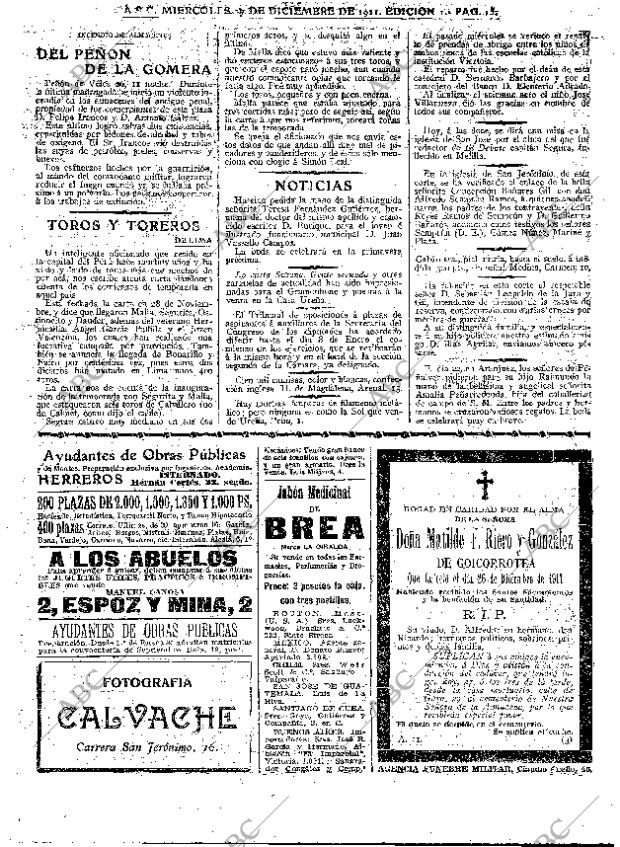 ABC MADRID 27-12-1911 página 15