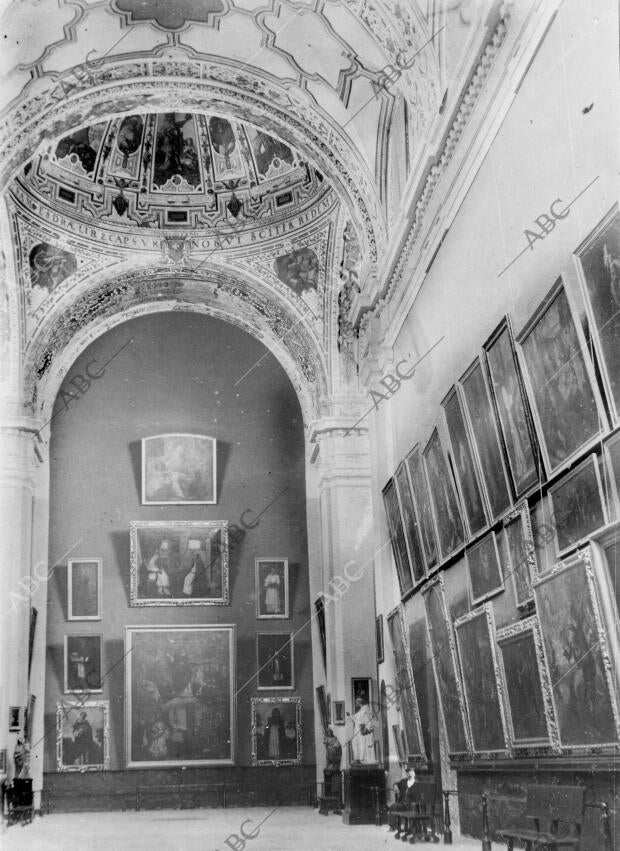 Interior del Museos de Bellas Artes