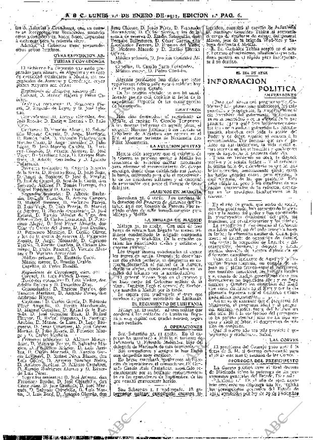 ABC MADRID 01-01-1912 página 6