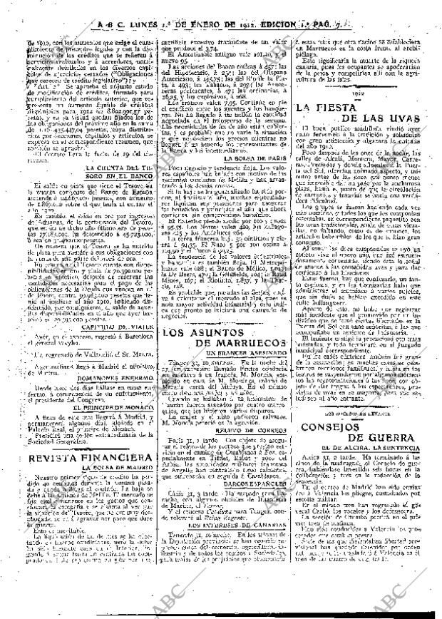 ABC MADRID 01-01-1912 página 7