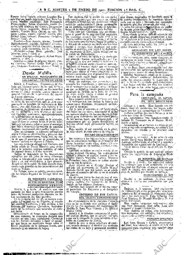 ABC MADRID 02-01-1912 página 6