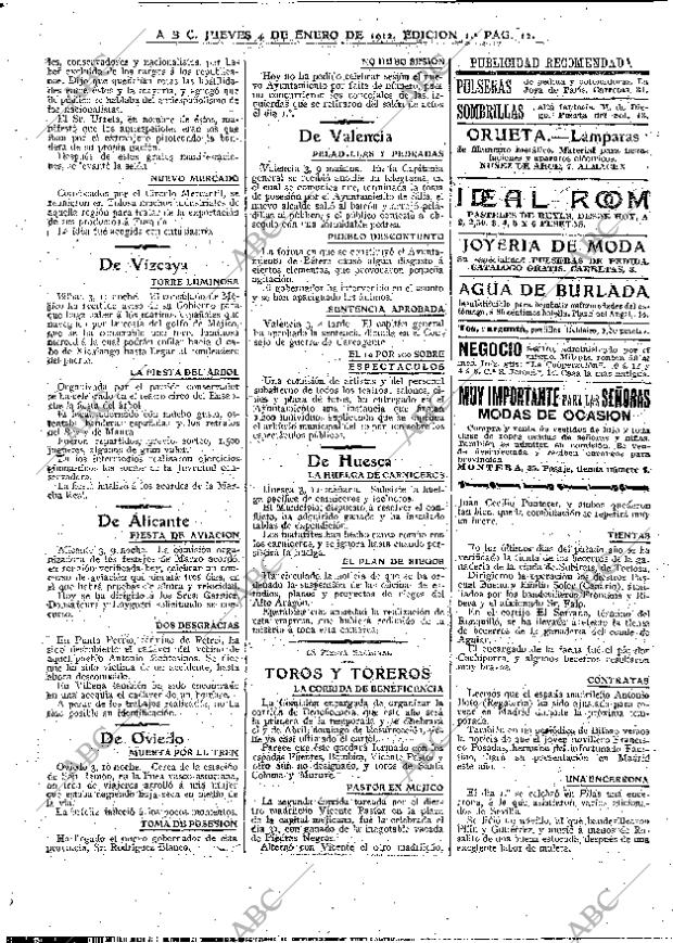 ABC MADRID 04-01-1912 página 12