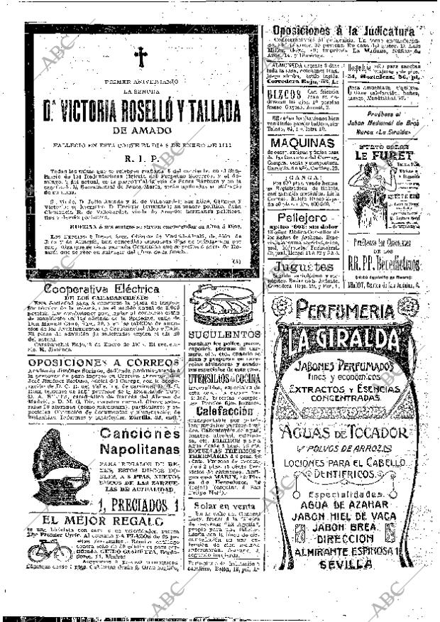 ABC MADRID 04-01-1912 página 16