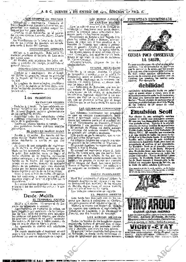 ABC MADRID 04-01-1912 página 6