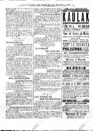 ABC MADRID 05-01-1912 página 10