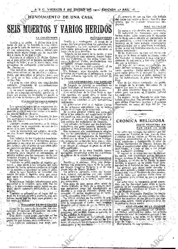 ABC MADRID 05-01-1912 página 11