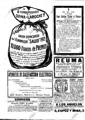 ABC MADRID 05-01-1912 página 4