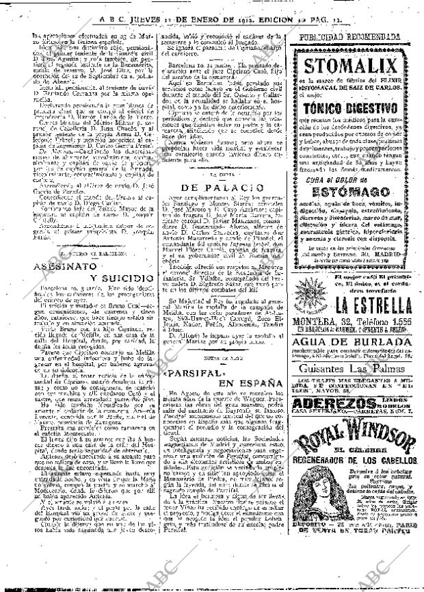 ABC MADRID 11-01-1912 página 12