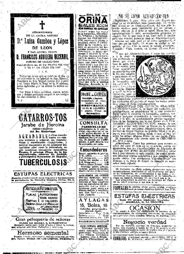 ABC MADRID 14-01-1912 página 18