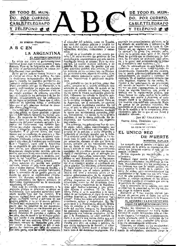 ABC MADRID 14-01-1912 página 5