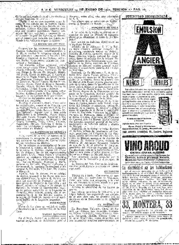 ABC MADRID 24-01-1912 página 10