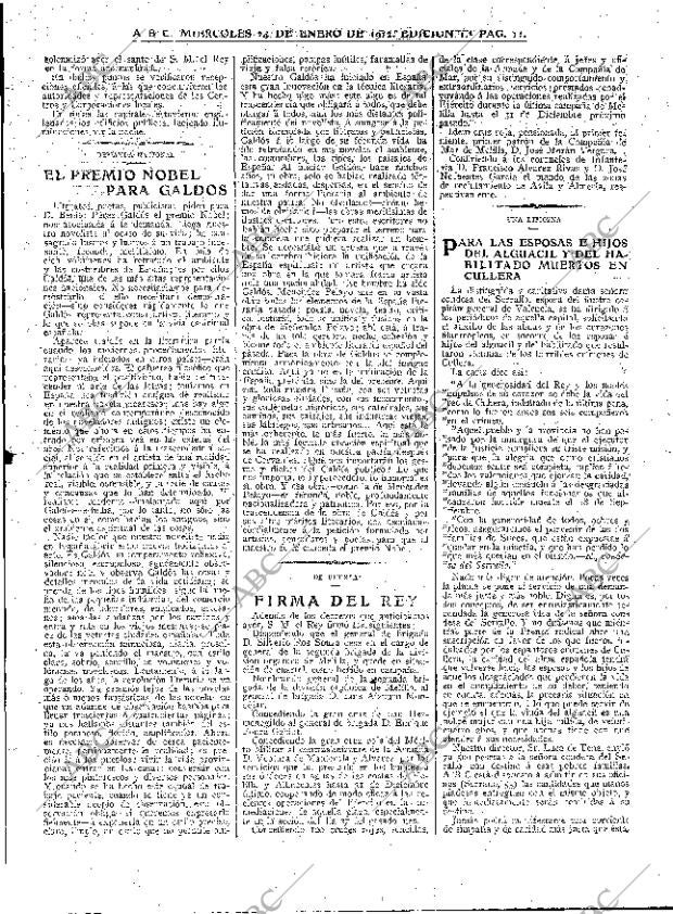 ABC MADRID 24-01-1912 página 11