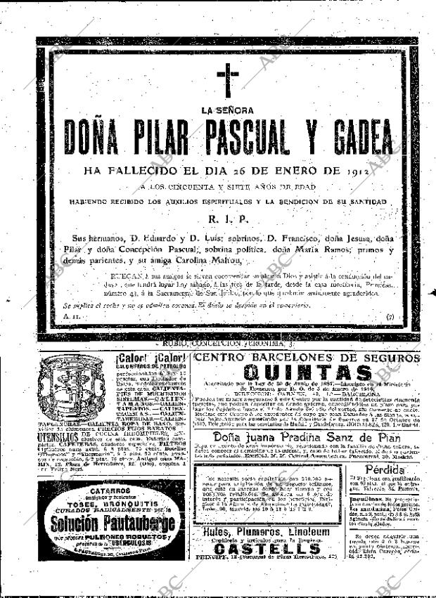 ABC MADRID 27-01-1912 página 16