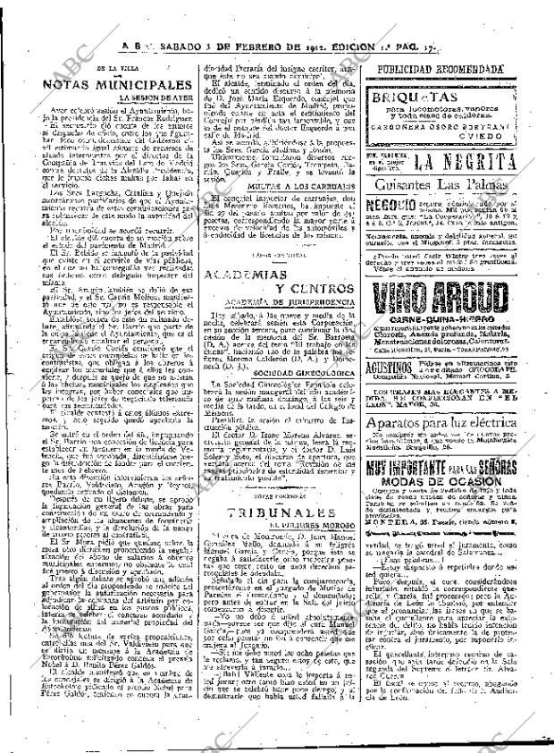 ABC MADRID 03-02-1912 página 17