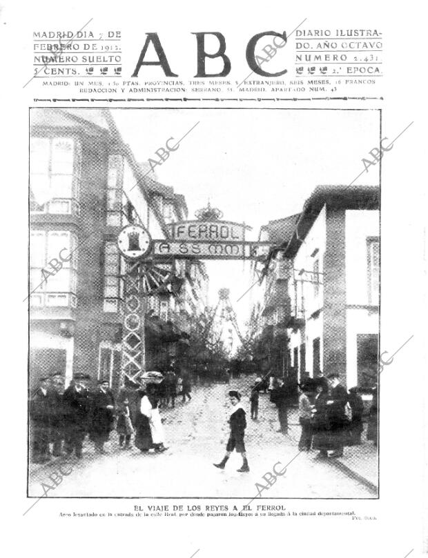 ABC MADRID 07-02-1912 página 1