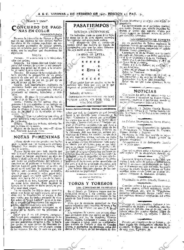ABC MADRID 09-02-1912 página 19