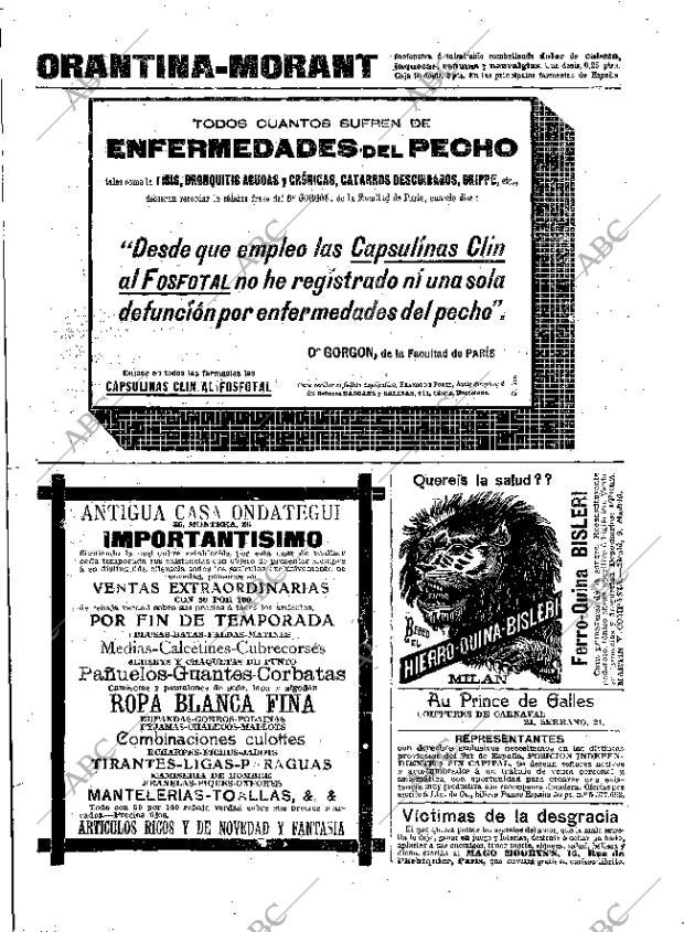 ABC MADRID 09-02-1912 página 23