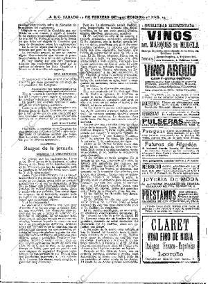 ABC MADRID 10-02-1912 página 14