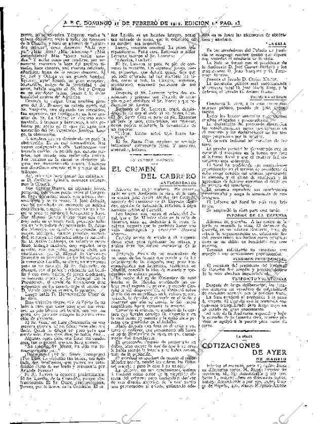 ABC MADRID 11-02-1912 página 13