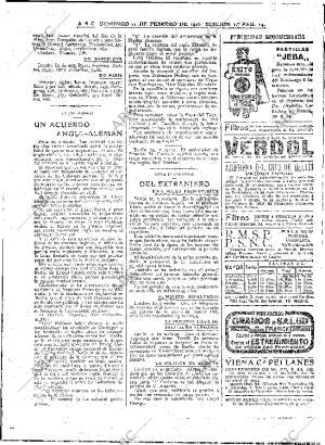 ABC MADRID 11-02-1912 página 14