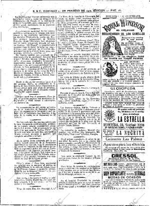 ABC MADRID 11-02-1912 página 16