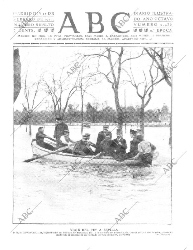 ABC MADRID 12-02-1912 página 1