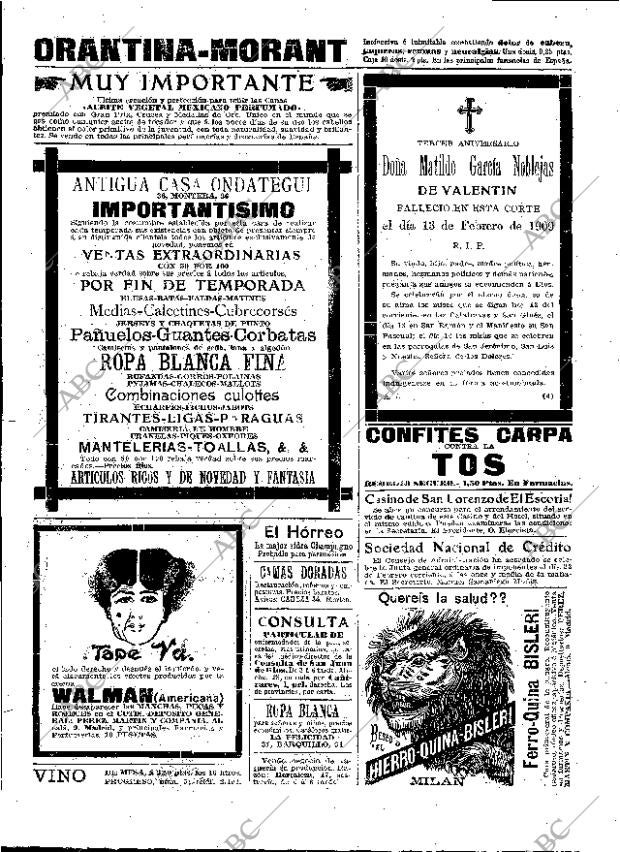 ABC MADRID 12-02-1912 página 19