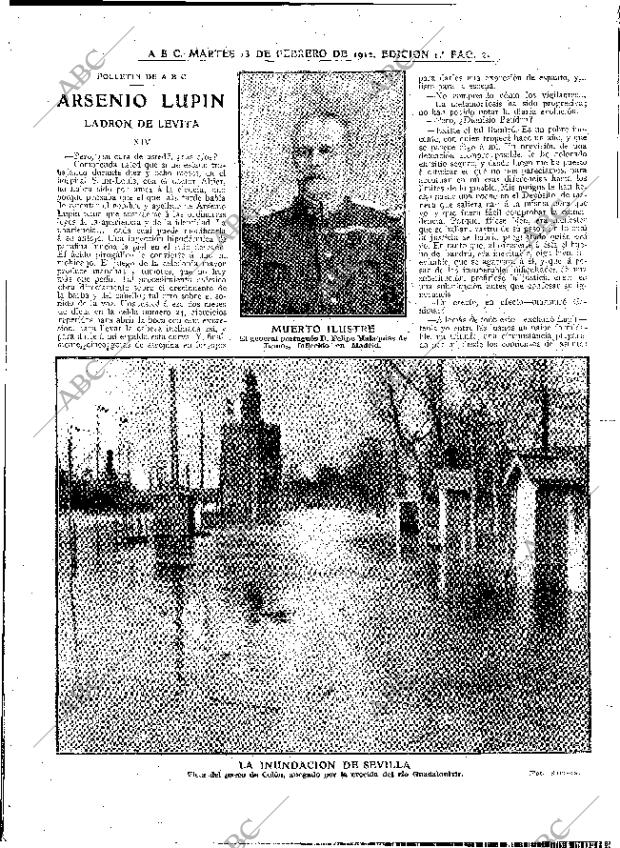 ABC MADRID 13-02-1912 página 2