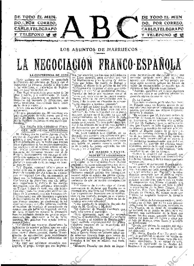 ABC MADRID 13-02-1912 página 5