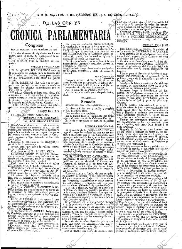 ABC MADRID 13-02-1912 página 7