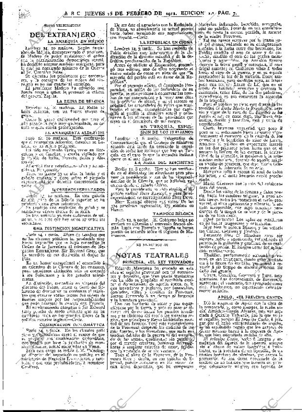 ABC MADRID 15-02-1912 página 7